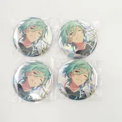 あんさんぶるスターズ！！風早巽 ×4 gracolle CANBA!! ES 9th Anniversary  STORM 9周年 缶バッジ カゼハヤタツミ あんスタ