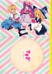 【中古】同人アクセサリー・小物系 【東方Project】A4クリアファイル 魔理沙＆パチュリー＆アリス(鳥居すみ) 第10回博麗神社例大祭/airdrop