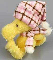 【中古】ぬいぐるみ ウッドストック 60年代ビンテージチェック ぬいぐるみ(S) 「PEANUTS(SNOOPY)」