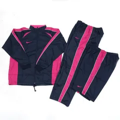 NIKE / ナイキ ◆セットアップ/ジャージ/3ピース/2パンツ/ストライプ/ネイビー×ピンク/XXL S90711A40 【メンズ/MEN/男性/ボーイズ/紳士】 メンズファッション【中古】 