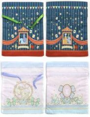 [중고] 가방(캐릭터) 전 2종 세트 건착 파우치 [이치반쿠지 흑집사 Book of Circus~그 집사, 신묘~] E상