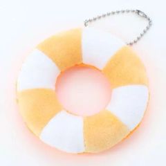 【中古】キーホルダー・マスコット(キャラクター) B.オレンジ ノンキャラオリジナル ぬいぐるみ浮き輪マスコット