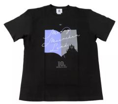 [중고]T셔츠 로고(후쿠오카 공연) 공식 T셔츠 블랙 M사이즈 [THE IDOLM@STER CINDERELLA GIRLS 10th ANNIVERSARY M@GICAL WONDERLAND TOUR!!!]
