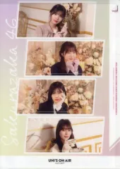 【中古】クリアファイル 櫻坂46 オリジナルA4クリアファイル Type-A 「櫻坂46・日向坂46×ローソン キャンペーン 2023年11月」 対象商品購入特典