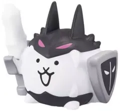 【中古】食玩 トレーディングフィギュア 3.暗黒ネコ 「にゃんこ大戦争キッズ3」