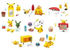【中古】食玩 トレーディングフィギュア 全8種セット 「ポケットモンスター ピカチュウルームへようこそ!」