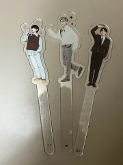 BTS V 뷔 テヒョン アクリルステッキ 3本 まとめ
