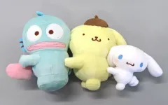 【中古】ぬいぐるみ ハンギョドン＆ポムポムプリン＆シナモロール ぬいぐるみ 「サンリオ当りくじ サンリオキャラクターズ 当りくじ」 ラストスペシャル賞