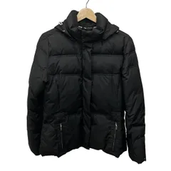 TOMMY HILFIGER(トミーヒルフィガー) ダウンジャケット サイズM レディース - 黒 長袖/ジップアップ/冬