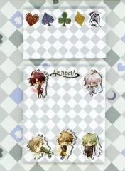 【中古】ノート・メモ帳 集合(SD/5人) 付箋 「AMNESIA-アムネシア-」 オトメイトSTORE in イトーヨーカドー限定
