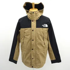 THE NORTH FACE / ノースフェイス ◆マウンテンライトジャケット/GORE-TEX/ベージュ×ブラック/M NP11834 【メンズ/MEN/男性/ボーイズ/紳士】 メンズファッション【中古】 