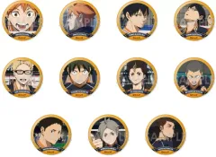 【中古】バッジ・ビンズ 全11種セット 「ハイキュー!! トレーディング缶バッジ ～烏野セレクションVol.2～」