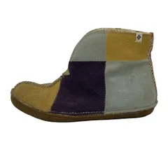 columbia(コロンビア) ショートブーツ CM 26 メンズ - ダークイエロー×パープル×ライトグレー パッチワーク