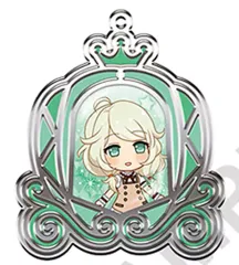 【中古】キーホルダー・マスコット(キャラクター) 遊佐こずえ 「アイドルマスター シンデレラガールズ クリアステンドチャームコレクション ver.Cute 2」