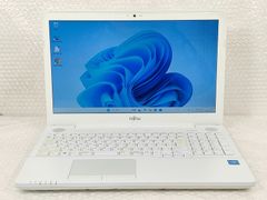 FUJITSU LIFEBOOK AH42/A3 Celeron 3855U/4GB/1TB HDD/Windows11/15.6型HD 難あり