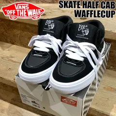 バンズ スケートハーフキャブ VANS SKATE HALF CAB WAFFLECUP BLACK/WHITE VN000D9ZBA2
