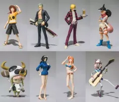 【中古】トレーディングフィギュア ノーマル8種セット (ボーナスパーツ無し) 「超造形魂 劇場版「ONE PIECE FILM Z」(オープニング服)」