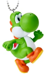 【中古】食玩 キーホルダー 3.ヨッシー 「スーパーマリオ マスコットチャームコレクション2