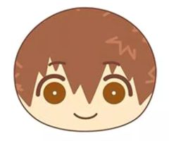 [중고] 봉제인형 마스코트 봉제인형 배지 사와다 츠나요시 [가정교사 히트맨 REBORN! 오만쥬니기니기 마스코트]