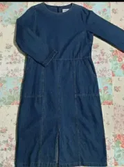 デニム ロング ONE PIECE