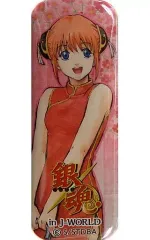 【中古】バッジ・ピンズ(キャラクター) 神楽 ロングスクエア缶バッジ 「銀魂×じぇいわーるど 花鳥風月 神楽」