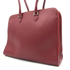 フルラ トートバッグ レザー 赤 ワインレッド 肩掛け ビジネスバッグ チャーム