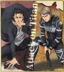 【中古】紙製品 エレン＆ジャン ミニ色紙 「わくドキくじ 進撃の巨人-attack on titan-」 K賞