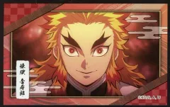 【中古】食玩 ステッカー・シール 煉獄杏寿郎/正面・真顔 「鬼滅の刃 デコステッカー4 ガムつき」