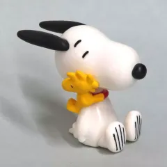 【中古】トレーディングフィギュア かぜ 「PEANUTS スヌーピー＆ウッドストック なかよしフィギュア」