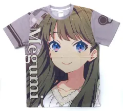 【中古】Tシャツ 藤島慈 カラーTシャツ 夏私服ver. グレー Lサイズ 「ラブライブ!蓮ノ空女学院スクールアイドルクラブ PremiumShop」