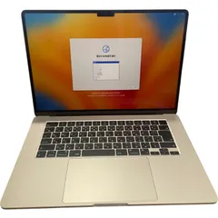 MacBook Air 15インチ MQKR3J/A Apple M2 8GB SSD 256GB シルバー 充放電回数32 ノートパソコン 動作確認済 【中古】 12601K368