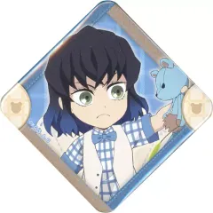 【中古】バッジ・ピンズ 嘴平伊之助 「鬼滅の刃×ufotable Cafe/マチ★アソビCAFE ホワイトデーイベント2023 ランダムダイヤ型缶バッジA」