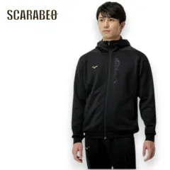 ミズノプロ ストレッチスウェットフーディ ユニセックス メンズ レディース トレーニングウェア パーカー 野球ウェア ブラック 12JECK7909 MIZUNO PRO M