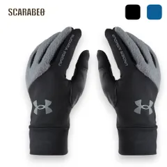 アンダーアーマー 野球 グローブ ジュニア 冬用 手袋 UAコールドギア トレーニンググローブ BOYS 洗える タッチパネル対応 1381268 UNDER ARMOUR 1381268 Navy（410） YLG