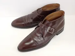 ★3524☆REGAL リーガル 21AR シングルモンクストラップ ブーツ レザー チャッカー ブーツ　26㎝