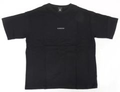 【中古】Tシャツ 松島庄汰＆水田航生 “KABEDON”Tシャツ ブラック Mサイズ 「松島庄汰×水田航生 コラボ配信『お正月だヨ!松水配信!やったるで!』」