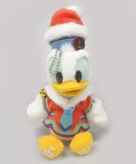 【中古】ぬいぐるみ ドナルドダック(ディズニー・クリスマス・ストーリーズ) ぬいぐるみバッジ 「ディズニー・クリスマス2018」 東京ディズニーランド限定