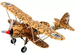 【中古】食玩 プラモデル 1/144 03B.フィアット CR.42 ファルコ イタリア空軍 戦闘飛行学校 「ウイングキットコレクション vol.14 ～WWII 複葉機編～」 のサムネイル