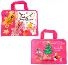 【中古】食器その他(キャラクター) ミッキー＆ミニー(クッキー)/パブロ スーベニアランチケース 「クリスマス・ファンタジー 2011」 東京ディズニーリゾート限定