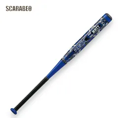 ゼット ソフトボール バット 3号 金属製 BAT53603 レッドX 83cm 超々ジュラルミン 軽量 ミドルバランス ゴムボール用 ブルー(2300) bat53603 83cm/	650g平均