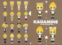 【中古】同人アクセサリー・小物系 【ボーカロイド】A5鏡音モジュールクリアファイル(ライトブラウン) 鏡音リン＆鏡音レン(ぺり子) /Perico