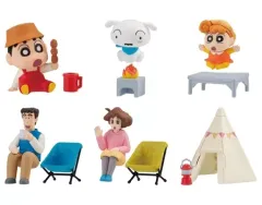 【中古】トレーディングフィギュア 全6種セット 「クレヨンしんちゃん キャンプ」