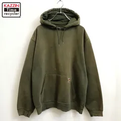 00s Carhartt フェード スウェット パーカー メンズ 表記Lサイズ