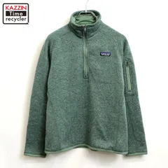 00s patagonia ハーフジップ ベターセーター フリース ジャケット レディース 表記Mサイズ