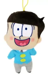 【中古】ぬいぐるみマスコット・ぬいぐるみバッジ 十四松 揃えて6つ子・ぬいぐるみマスコット-一松・十四松・トド松- 「おそ松さん」