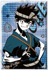 【中古】バッジ・ビンズ クロム 「Dr.STONE トレーディングしかくい缶バッジ」