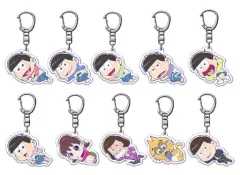 【中古】キーホルダー・マスコット(キャラクター) 全10種セット 「おそ松さん ふぉーちゅん☆アクリルキーホルダー そいねっころんver.」