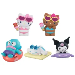 【中古】トレーディングフィギュア 全5種セット 「サンリオキャラクターズ みんなでプールフィギュア」