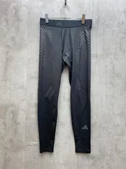 ■adidas アディダス テックフィット ロングレギンス sizeL/黒 ■◆レディース