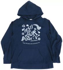 [중고] 아우터웨어 로고 파커 네이비 XL 사이즈 [Tokyo 7th 시스터즈 4th Anniversary Live -FES!! AND YOUR LIGHT- in Makuhari Messe]